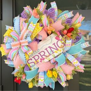 Hello Spring Wreath 🌷
